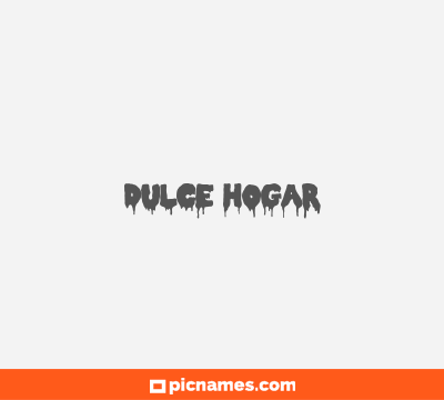 Dulce hogar